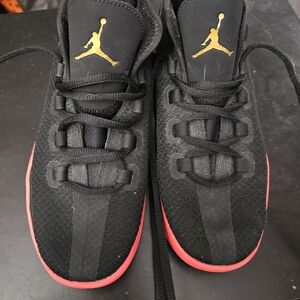 Jordan Kids Sneakers Black and Red
